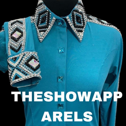 Western Show Shirt Etsy