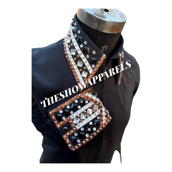 Hunter Green Western Show Shirt Etsy