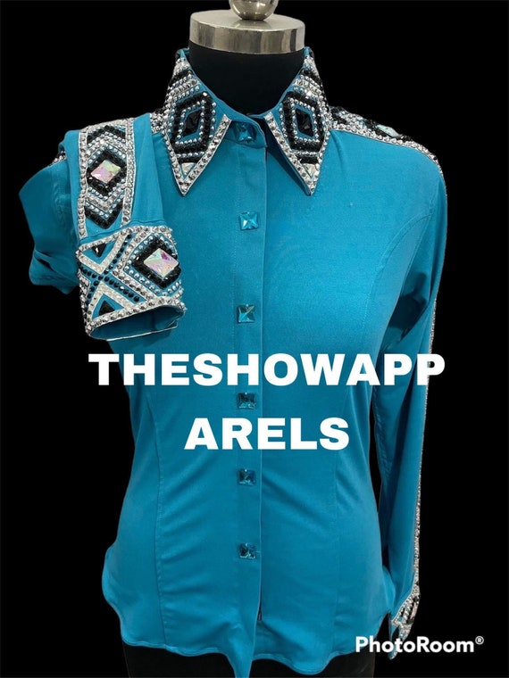 Western Show Shirt - Etsy