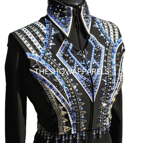 Boléro Western Avec Chemise Intégrée - Unicorn Show Girl - NEUF