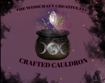 Mystery Witch Crafted Cauldron intuitive packed box