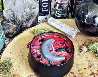 The Morrigan Altar Candle - Deity Offering Candle