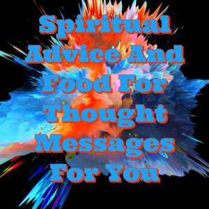 Conseils spirituels et messages pour vous