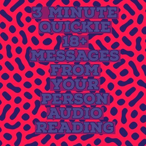 18+ Quickie Sex Messages From Your Person Audio Tarot Reading