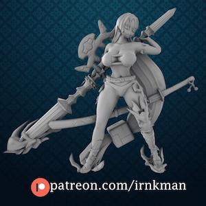 Thunder Lancer Miniature - Irnkman&#39;s Minis - 28mm / 32mm / 36mm