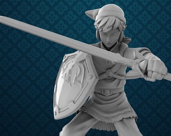 Skyward Elf Miniature - Irnkman&#39;s Minis - 28mm / 32mm / 36mm