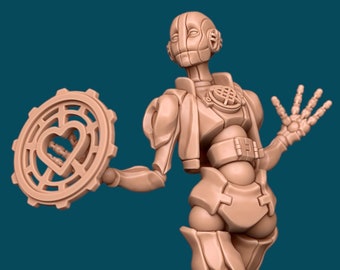 WWW, Robot Healer - Awkward Penguin’s Minis - 28mm / 32mm / 36mm