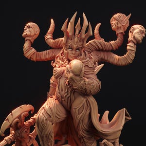 Marionnah Safarda Miniature (Standard and NSFW) -  28mm / 32mm / 36mm / 75mm - HardWitch Games - Resin Printed Figure for D&D and TTRPGs