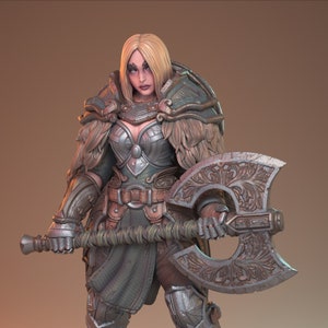 Feira Thurd Miniature (Standard & NSFW Variations) - HardWitch Games- 28mm / 32mm / 36mm / 75mm / 100mm