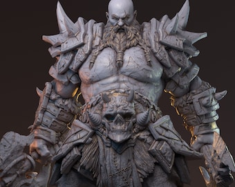 Ing Thurd - Barbarian - Mythreal - 28mm / 32mm / 36mm / 75mm