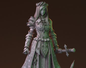 Celestine (Holy & Demon Forms) - Mythreal - 28mm / 32mm / 36mm / 75mm