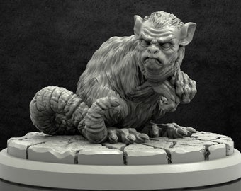 Rat Thing Miniature - Adaevy Creations - 28mm / 32mm / 36mm