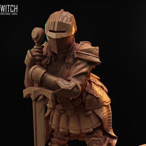 Astrana Goja Miniature (Standard and NSFW) -  28mm / 32mm / 36mm / 75mm - HardWitch Games - Resin Printed Figure for D&D and TTRPGs