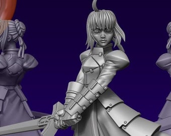 Sword of Promised Victory Miniature (Standard & Alter Variations) - Ethan Savage Studios - 28mm / 32mm / 36mm