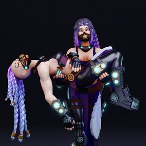 Aurora Vanguard Celestia and Rosaria (Standard & NSFW Variations) - Feathr0z - 32mm