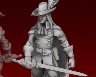 Red Mage - Ethan Savage Studios - 28mm / 32mm / 36mm