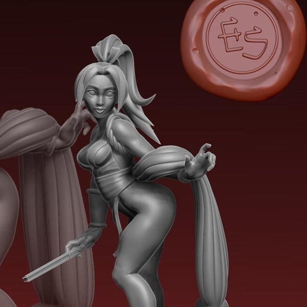 Ninja Girl (Standard & NSFW Versions) - Ethan Savage Studios - 28mm / 32mm / 36mm