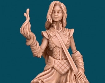 Gale, Shy Warlock - Awkward Penguin’s Minis - 28mm / 32mm / 36mm