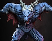 Dracula (demon Form) - Dragun Studios - 75mm / 100mm - Etsy