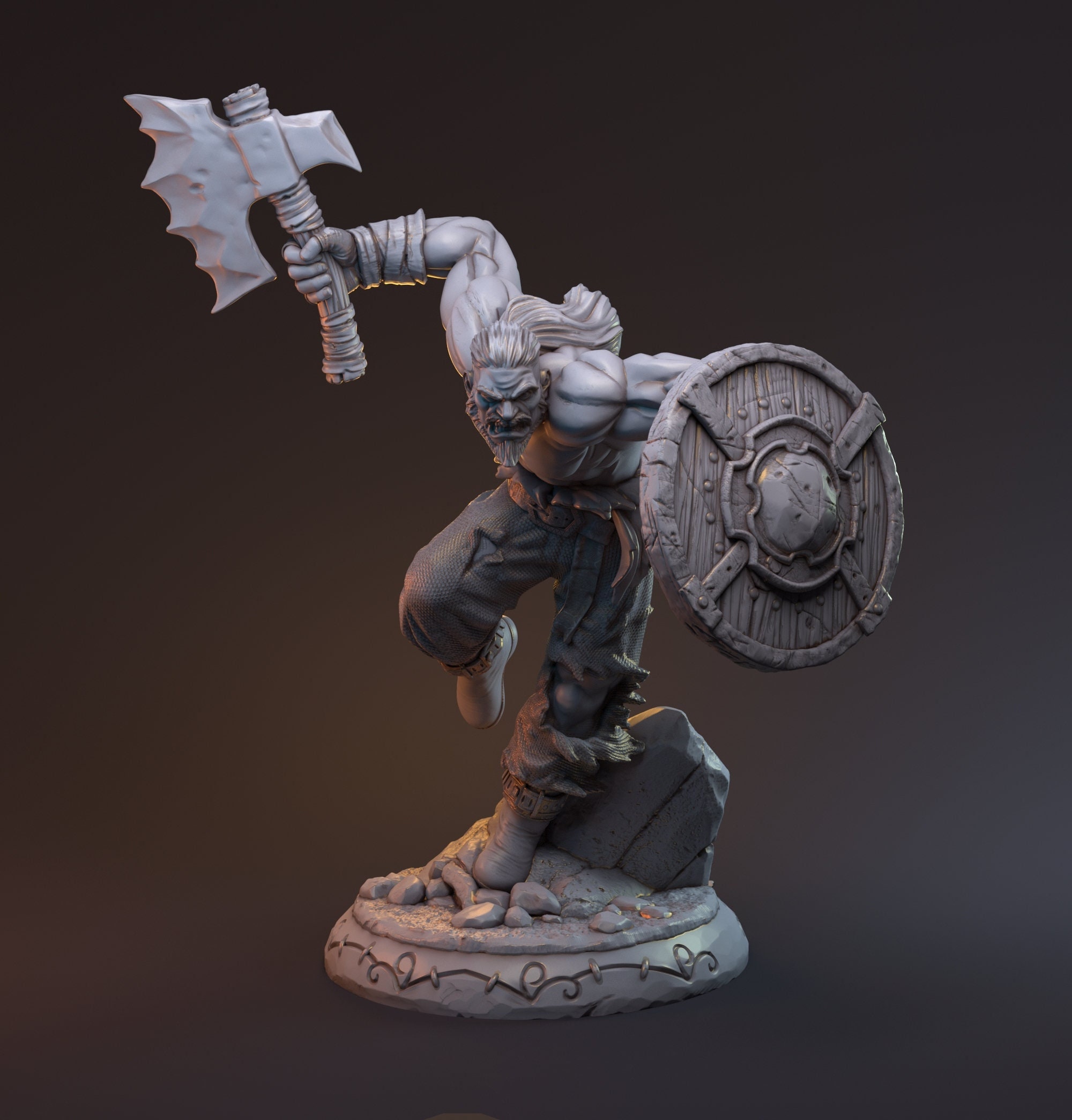 3D printing Thor - God Of War Ragnarok • made with Elegoo Saturn