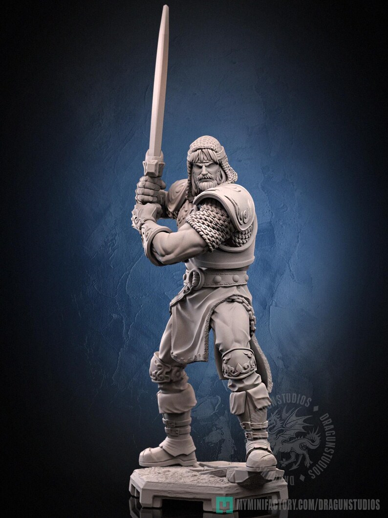 King Arthur Miniature - 28mm / 32mm / 36mm / 75mm - Dragun Studios ...