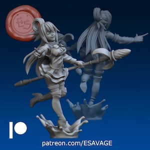 Useless Goddess Miniature - Ethan Savage Studios  - 28mm / 32mm / 36mm