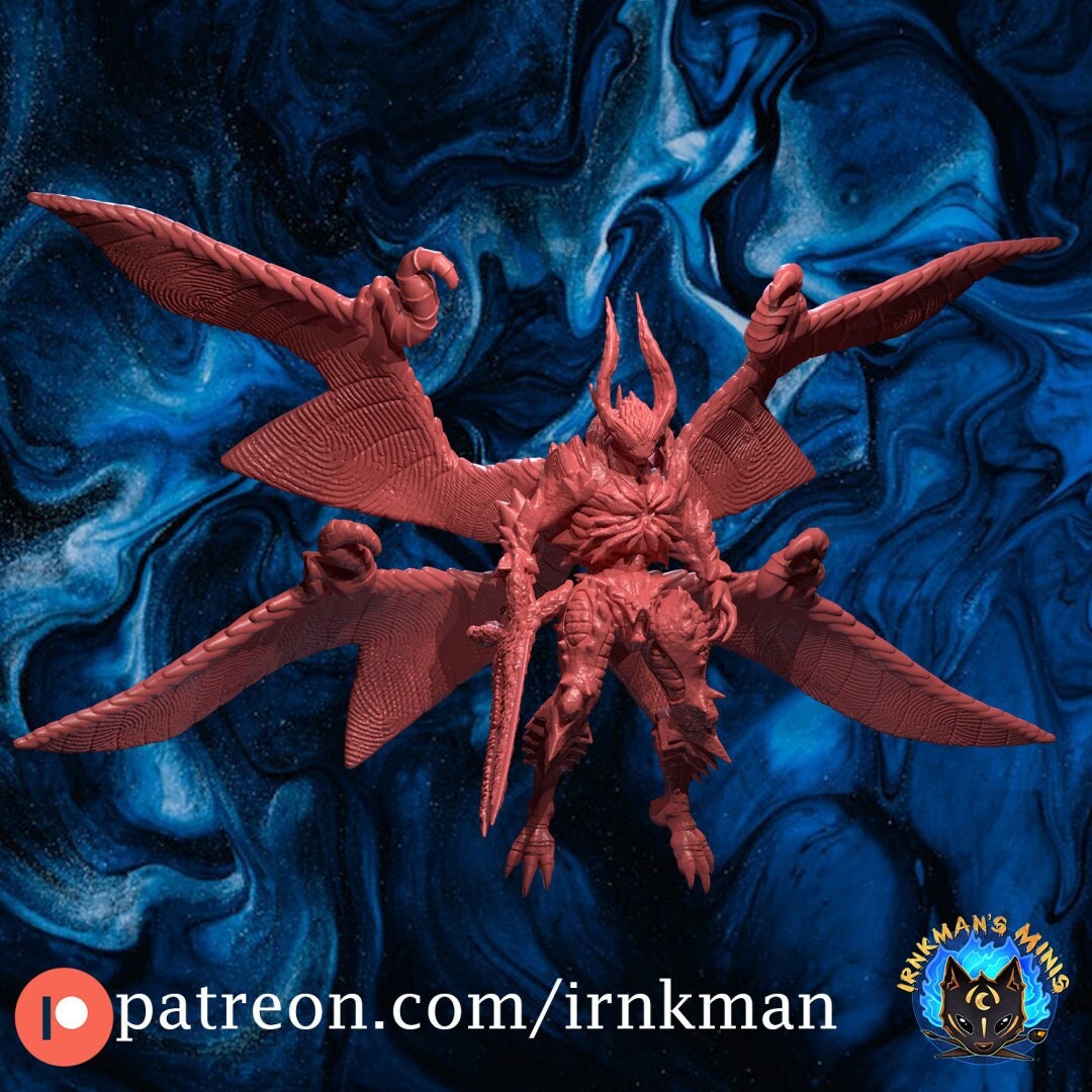 Devil Trigger Miniature - Irnkman's Minis - 28mm / 32mm / 36mm - Etsy