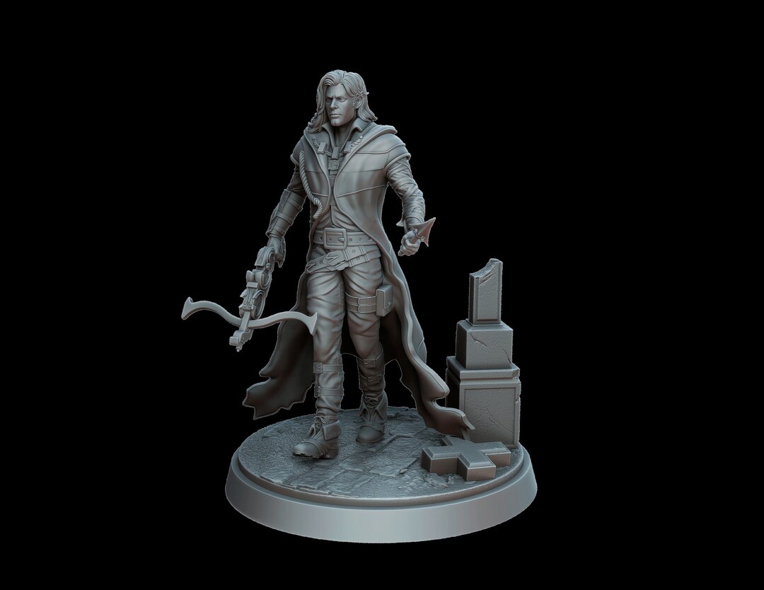 Vampire Hunter (M) Miniature - Vortex Studios - 28mm / 32mm / 36mm ...