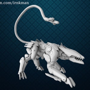 Mecha-Canine Miniature - Irnkman&#39;s Minis - 28mm / 32mm / 36mm