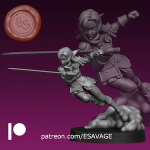 Fencer Yuri - Ethan Savage Studios - 28mm / 32mm / 36mm
