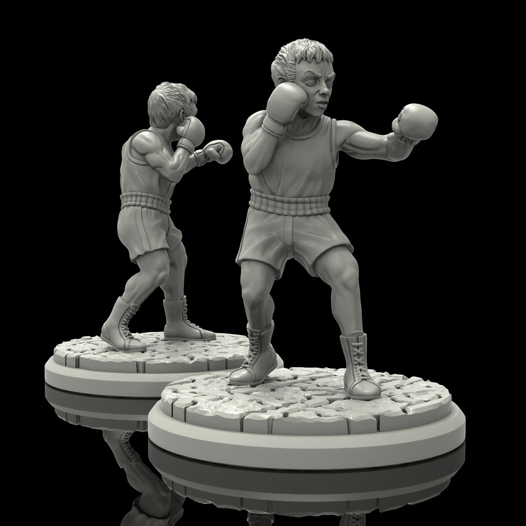 Boxer Miniature - Adaevy Creations - 28mm / 32mm / 36mm - Etsy