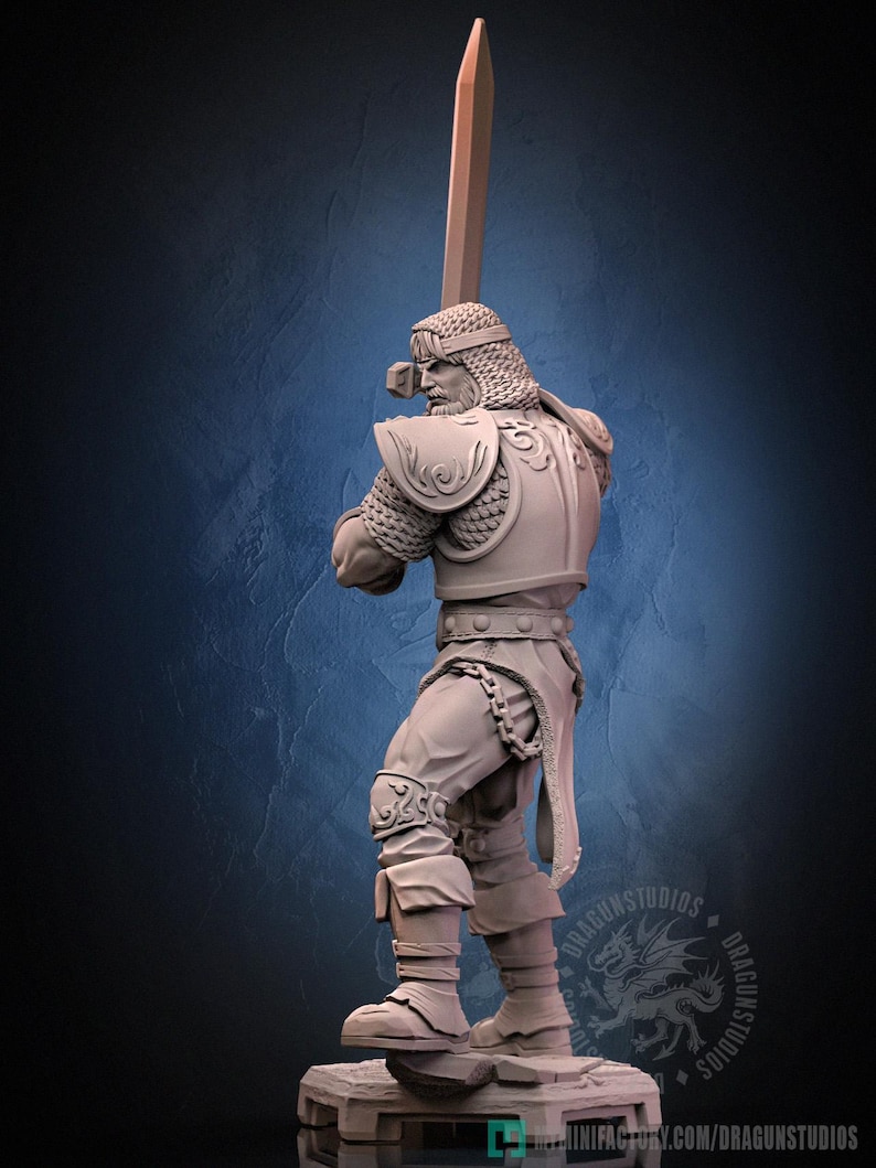 King Arthur Miniature - 28mm / 32mm / 36mm / 75mm - Dragun Studios ...