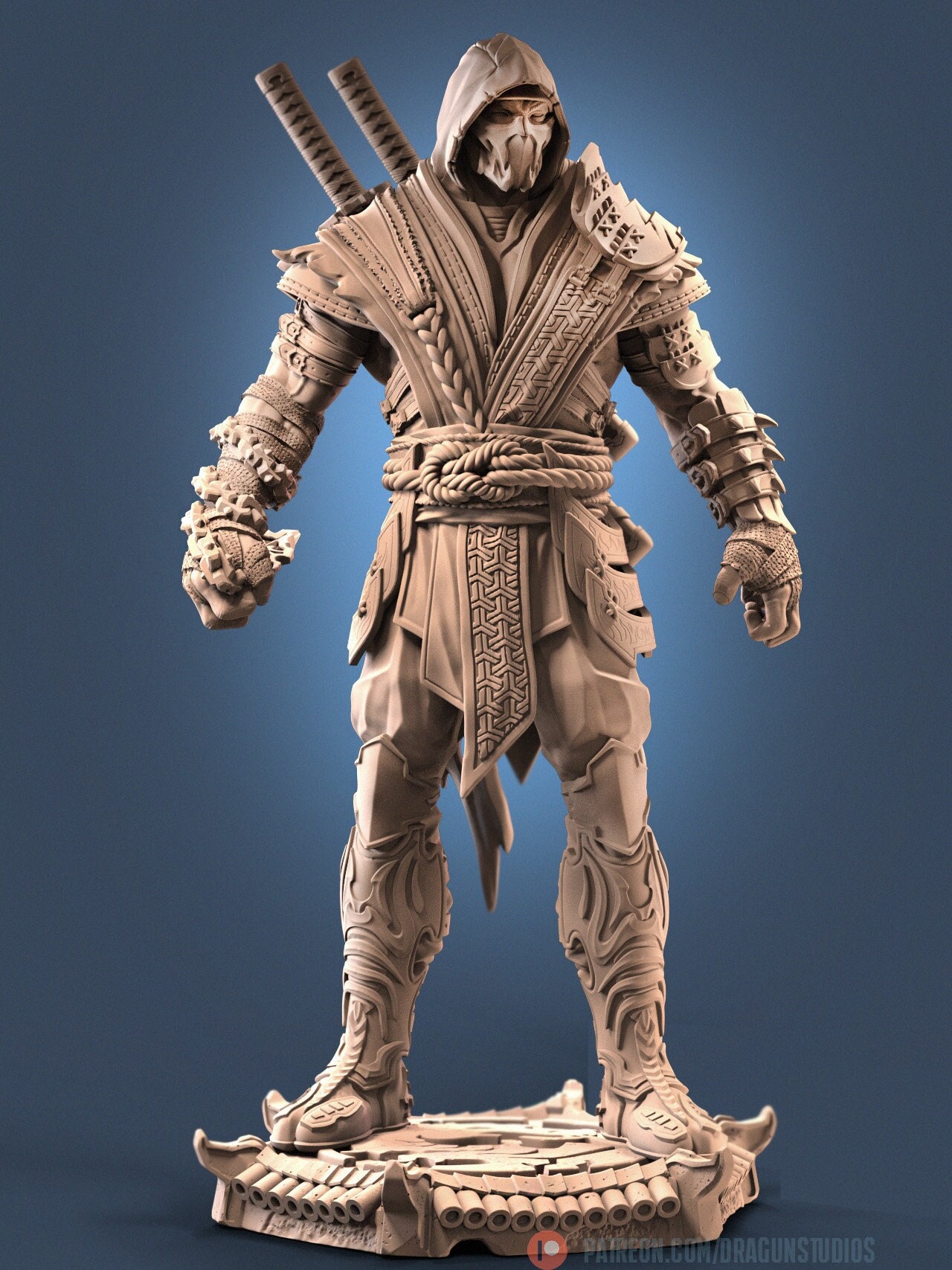 Mortal Kombat 1 Shang Tsung Statue