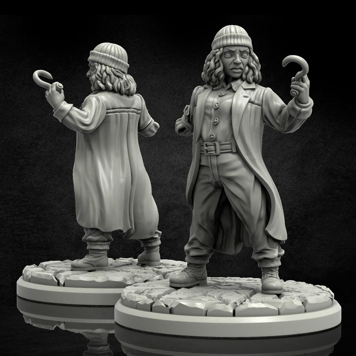 Trawler Miniature - 28mm / 32mm / 36mm - Adaevy Creations - Resin ...
