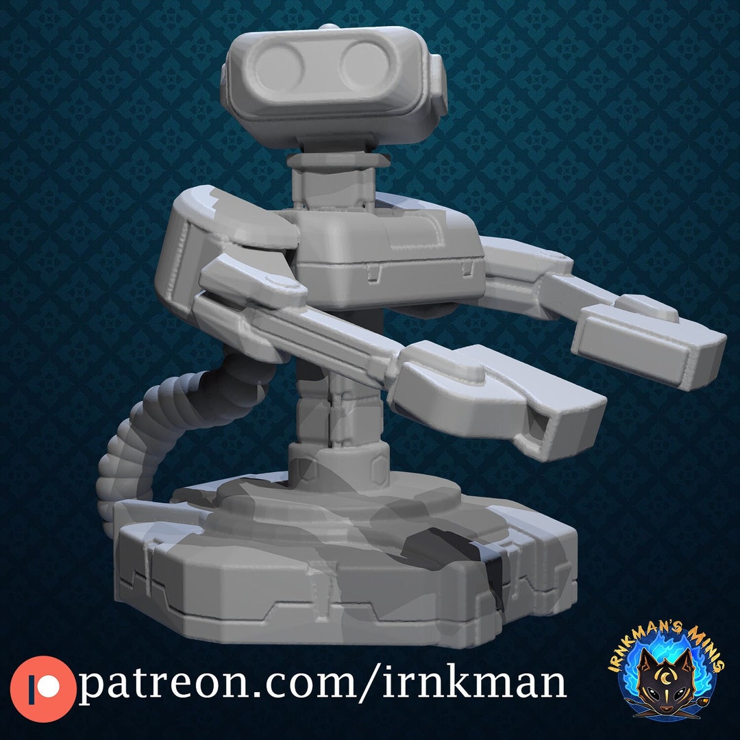 R.O.B.O.T. Miniature - Irnkman's Minis - 28mm / 32mm / 36mm - Etsy