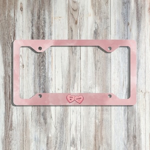 Heart Cute License Plate Frames - Buy Heart Cute License Plate Frames  Product on