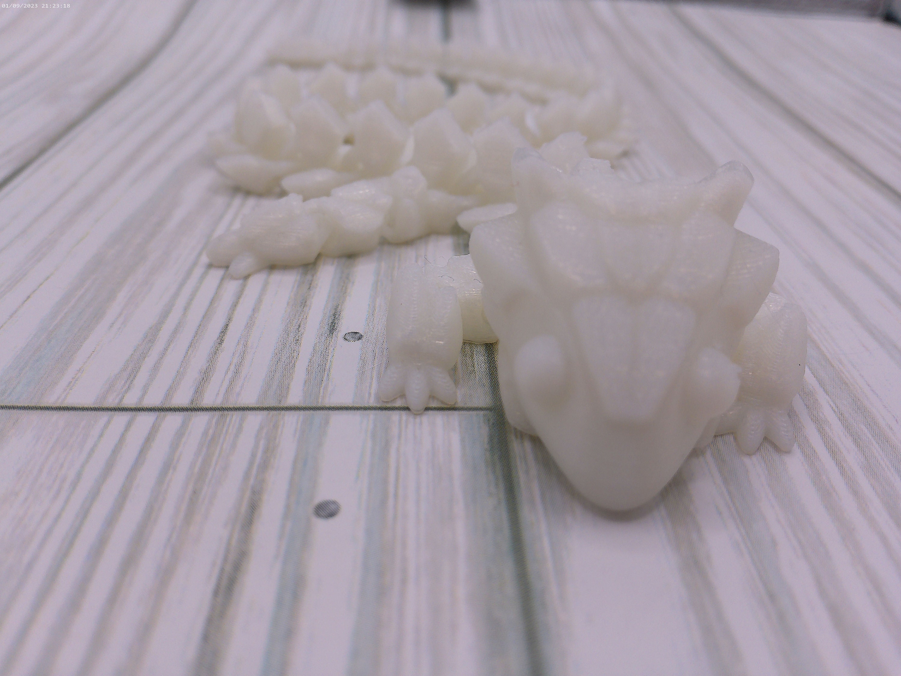 3d Printed Articulated Armor Dragon - Etsy