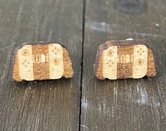 Miniature Switch Controller Stud Earrings, Hypoallergenic Hardware