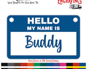 Personalized Pet Cage Name Tags, Handcrafted Pet Name Tags, Name Tags for Cages, Rat, Ferret, Mouse, Chinchilla, Bird, Custom Name Tags