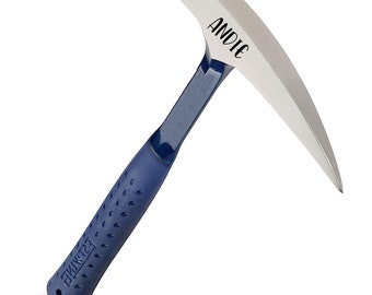 Marteau piqueur ESTWING premium personnalisé, marteau de chasse, marteau perforateur personnalisé, marteau de prospecteur minier, idées cadeaux chasse