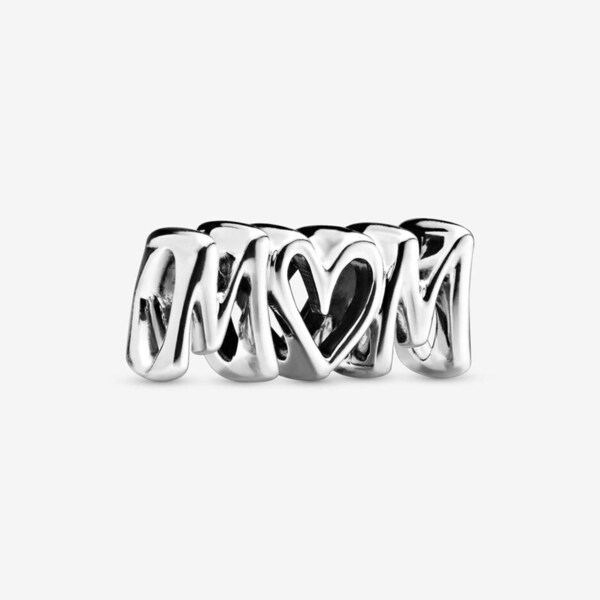 Pandora Amour Script Charm Sterling Silver main image 0