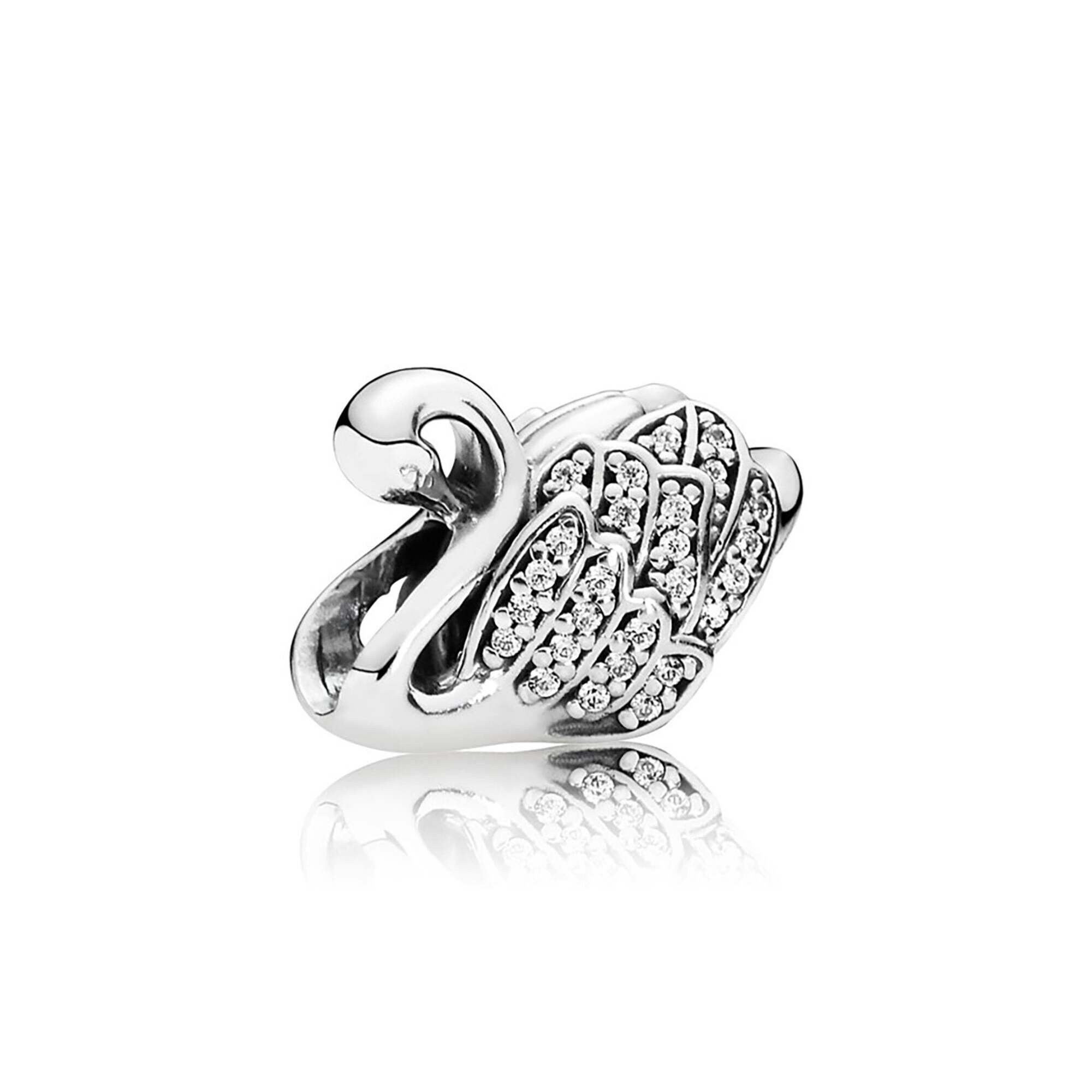 Lilla Emigrere assimilation Buy Charms for Pandora Bracelet 925 Sterling Silverswan Silver Online in  India - Etsy