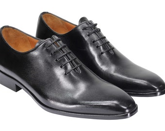 Mens RealLeather Whole-cut Shoes