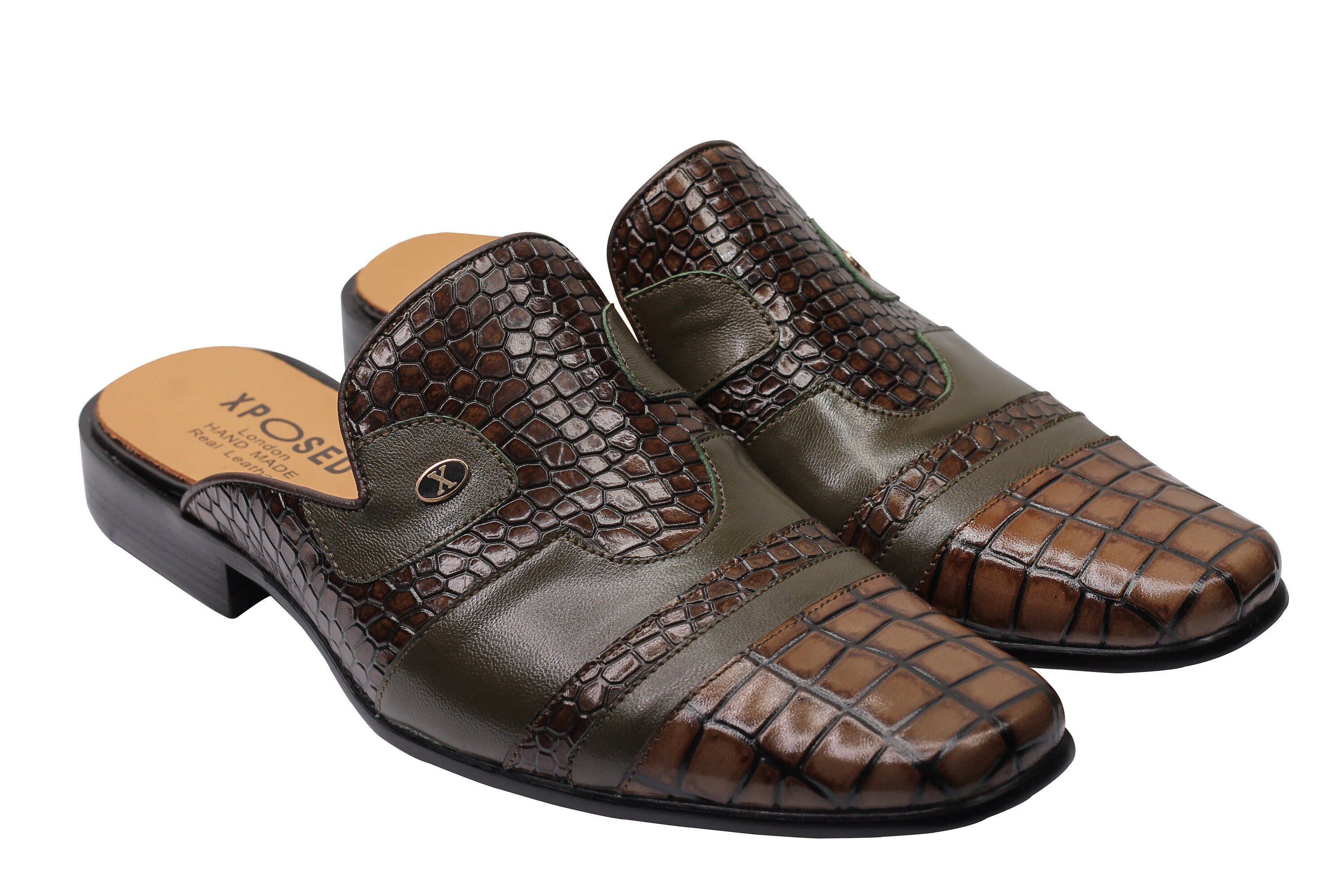 Backless Shoes Men Etsy UK