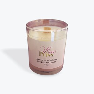 Love Me Like Cashmere Candle