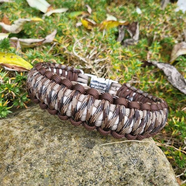 Hundehalsband "Bruno" aus Paracord mit Klickverschluss