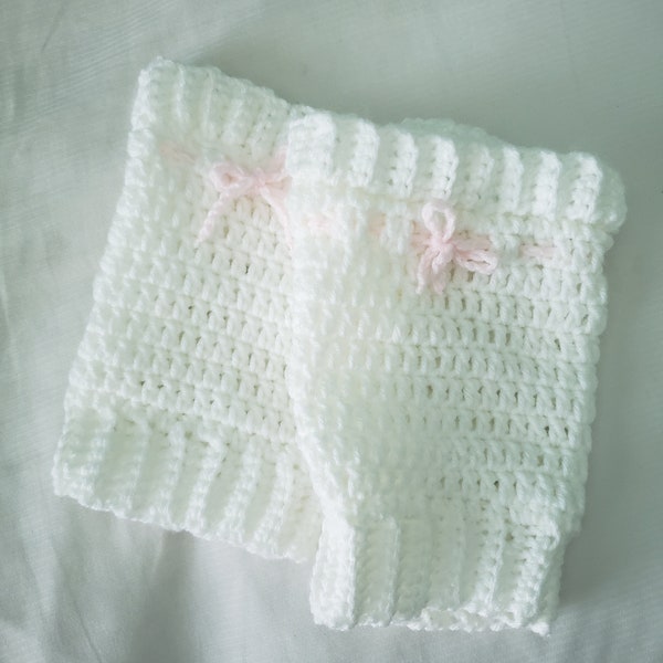 White Leg Warmers Etsy