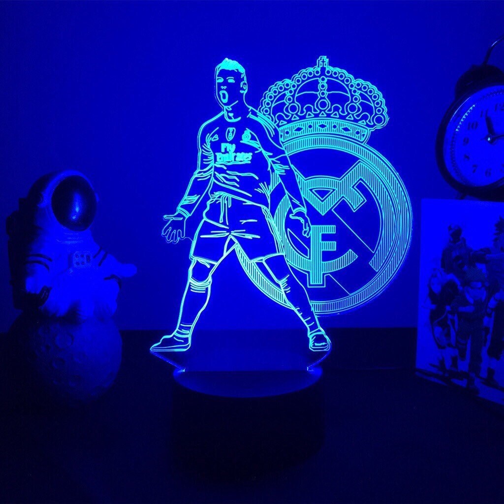 CR7 Cristiano Ronaldo - 3D Line Lamp