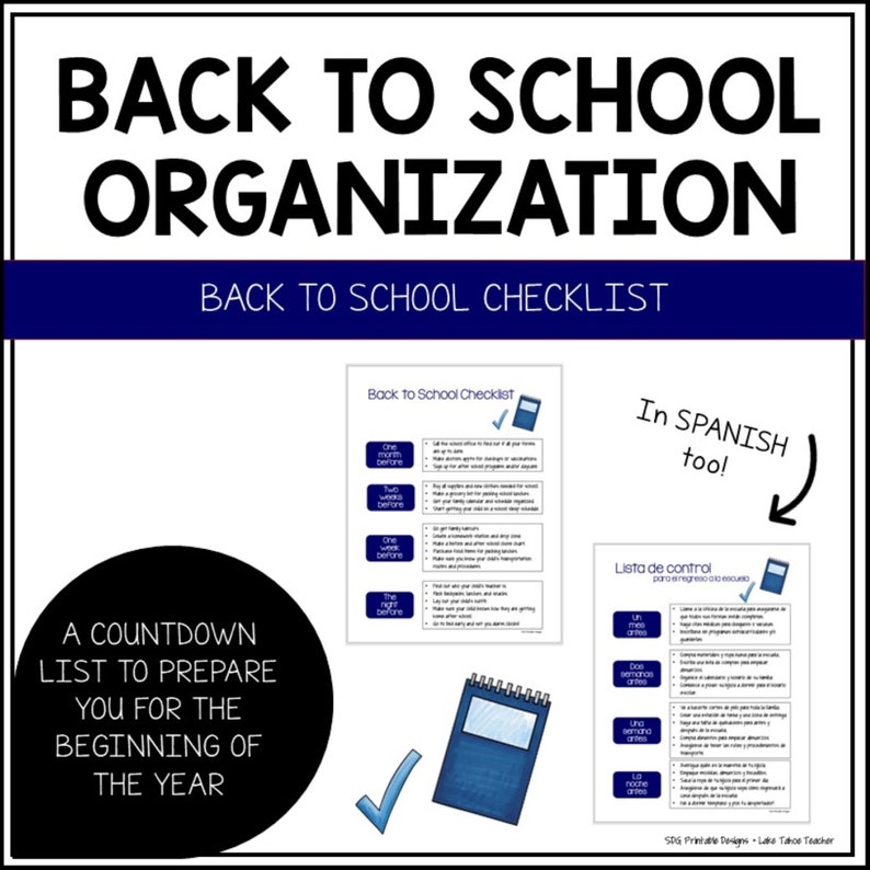 Back To School Timeline