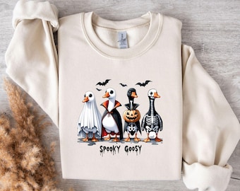 Spooky Goose PNG: Halloween Costume Sublimation Design (Digital Download)